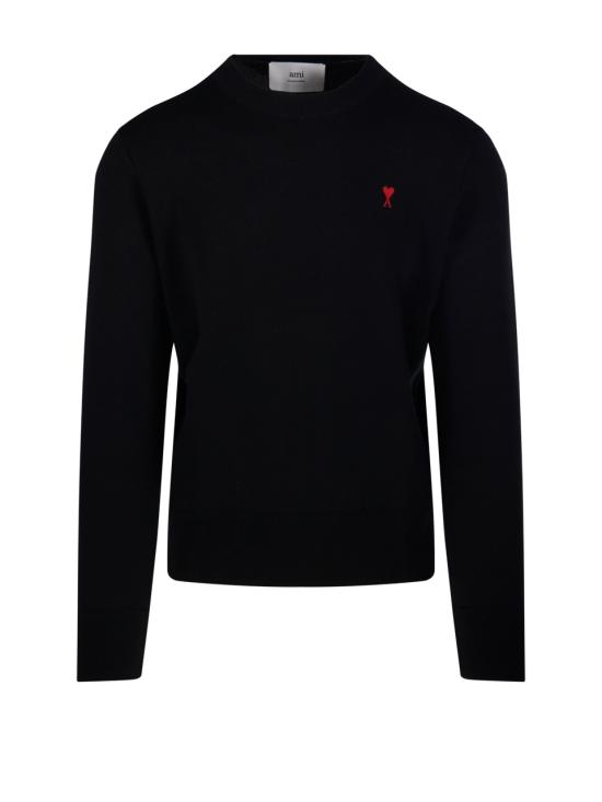 26SS 아미 ADC 크루넥 스웨터 HKS826 001 009 BLACK RED