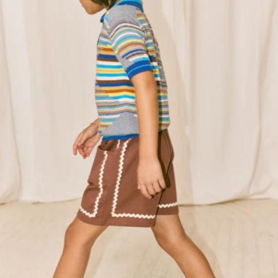  [키즈] Misha & Puff 쇼츠/버뮤다 키즈 미샤 & 퍼프 릭랙 캠프 쇼트 콜라 - OTHER BRANDS