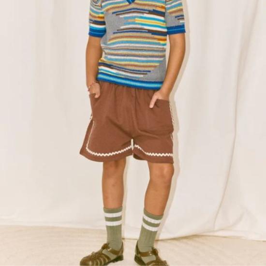  [키즈] Misha & Puff 쇼츠/버뮤다 키즈 미샤 & 퍼프 릭랙 캠프 쇼트 콜라 - OTHER BRANDS