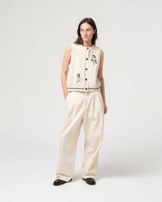  걸스오브더스트 베스트 더스트 아이비 걸스 코튼 니트 - GIRLS OF DUST