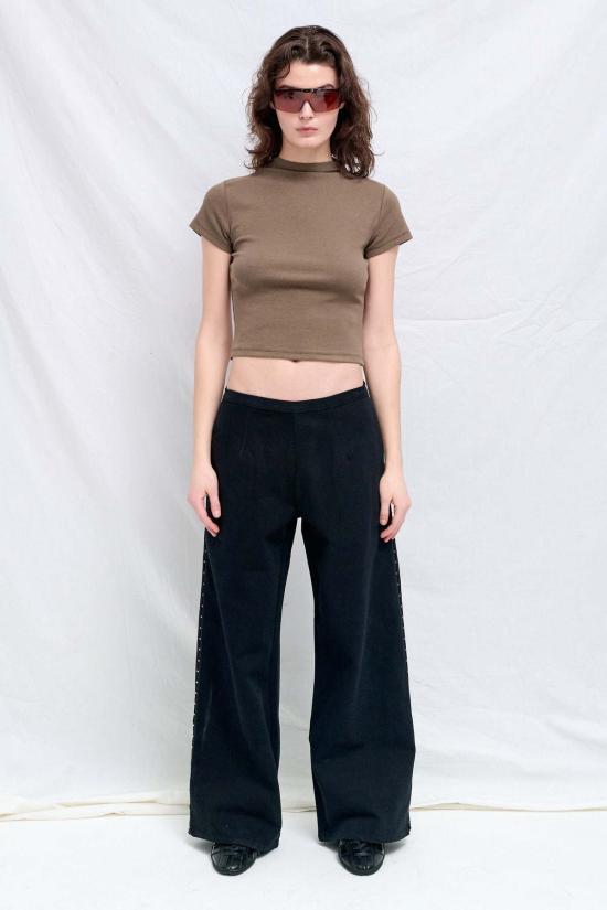  어셈블리 뉴욕 반팔 티셔츠 어셈블리 슬림핏 모크넥 티셔츠 - ASSEMBLY NEW YORK