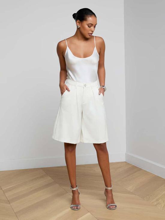  라장스 숏팬츠 아카샤 버뮤다 쇼츠 - L'AGENCE