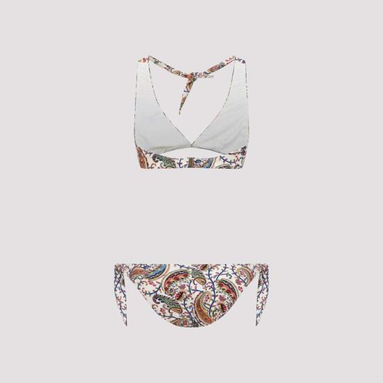  에트로 비키니 수영복 홀터넥 비키니 멀티 화이트 - ETRO
