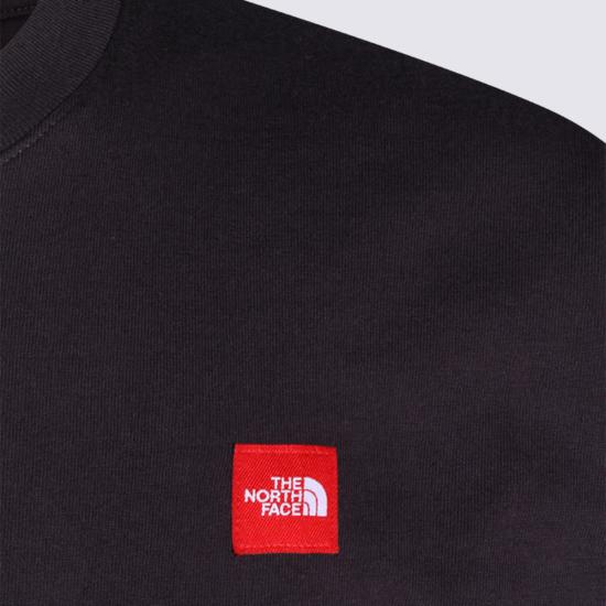  노스페이스 반팔 티셔츠 코튼 티셔츠 옵시디언 - NORTH FACE