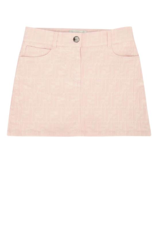  [키즈] 펜디 스커트 키즈  고나 FF 코튼 데님  로사페오니