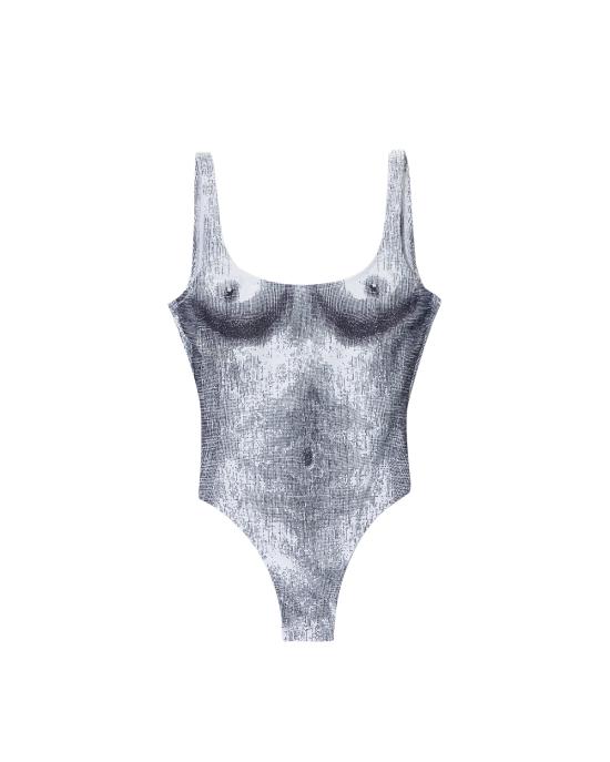 26SS 모스키노 원피스 수영복 4204 0577 1888 MULTICOLOR