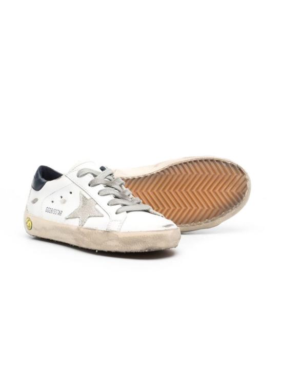  [키즈] 골든구스 스니커즈 골든 구스 슈퍼스타 키즈 스니커즈 화이트 - GOLDEN GOOSE