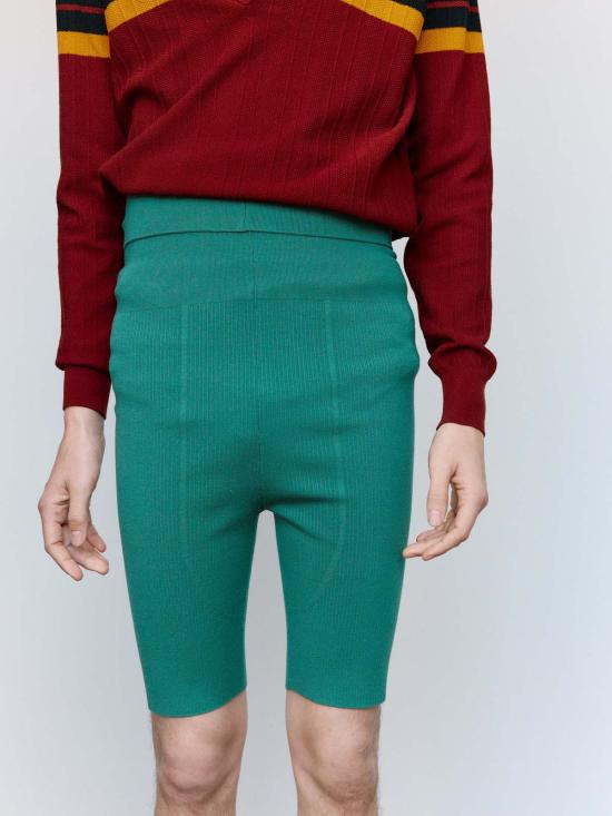  드리스 반 노튼 숏팬츠 Dries Van Noten 파인 모레이 쇼츠