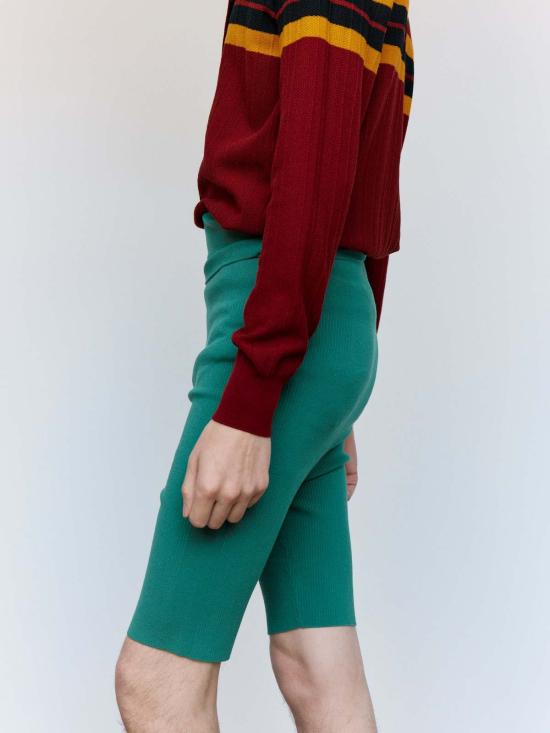  드리스 반 노튼 숏팬츠 Dries Van Noten 파인 모레이 쇼츠 - DRIES VAN NOTEN