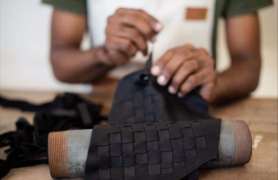  듀 맹 백팩 듀 메인즈 우븐  블랙