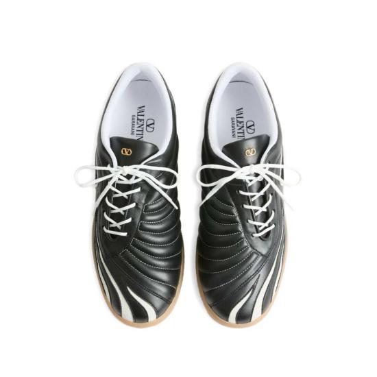  발렌티노 가라바니 스니커즈 키키 로우탑  블랙 - VALENTINO GARAVANI