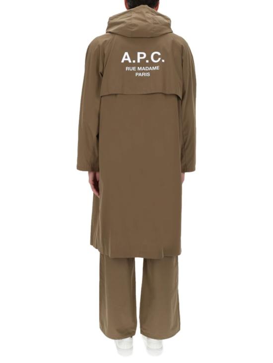  아페쎄 트렌치 코트 A.P.C. 후드  브라운 - A.P.C.