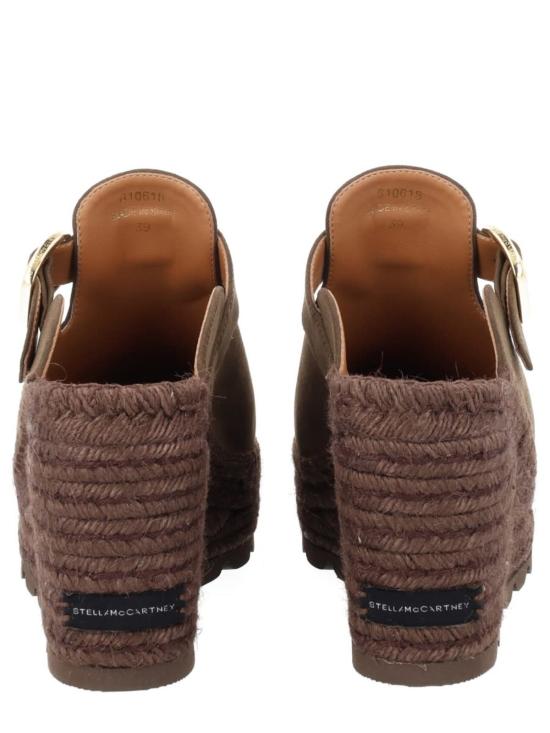  스텔라 맥카트니 샌들 스텔라 매카트니 사보 가이아 웨지 브라운 - STELLA MCCARTNEY