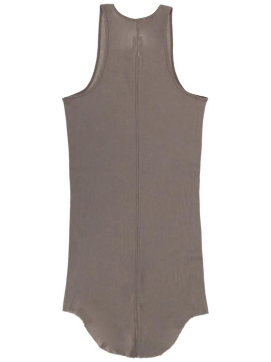  릭 오웬스 민소매 티셔츠 코튼 스 그레이 - RICK OWENS