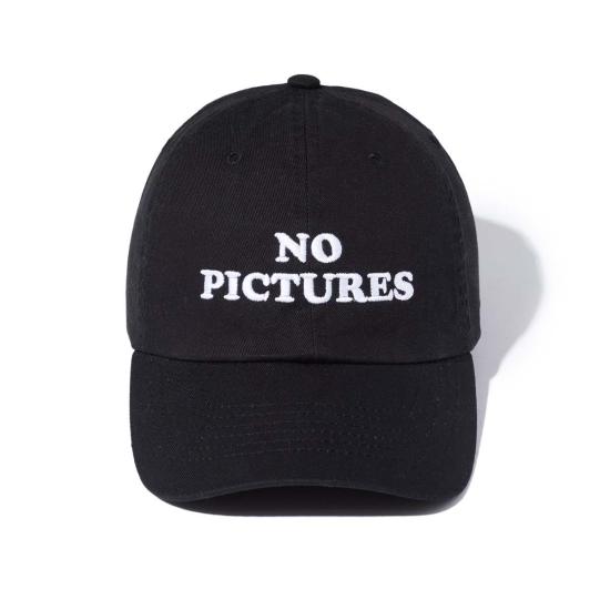  큘 모자 쿨레 노 픽처스 캡 캡 블랙