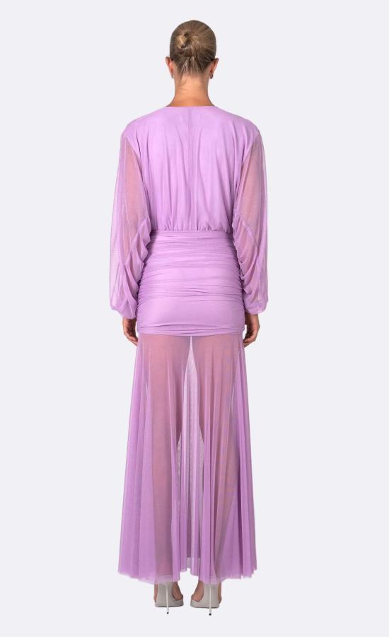  논살란트 레이블 바디수트 티셔츠 논샬런트 라벨 피아 바디수트 라벤더 - NONCHALANT LABEL