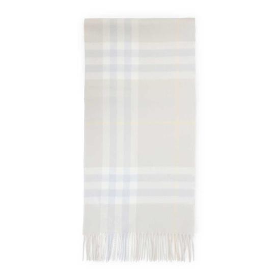  버버리 머플러/스카프 자이언트 체크 스카프 스모크 그레이 - BURBERRY