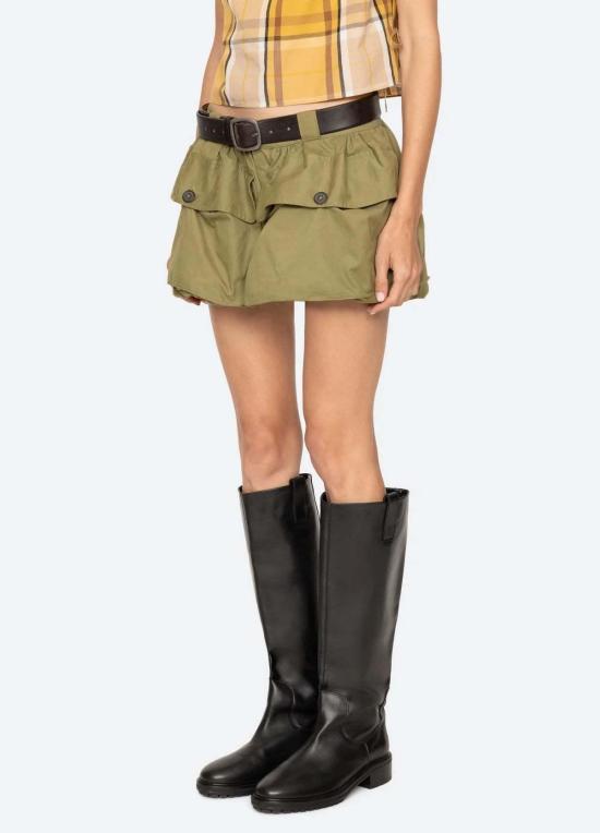  씨뉴욕 숏팬츠 씨 니 안드레아 버블 쇼츠 아미 - SEA NY