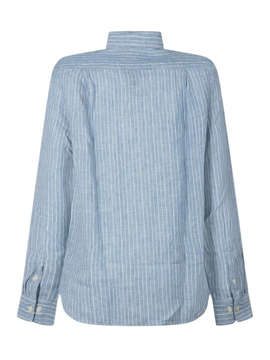 26SS [키즈] 폴로 랄프로렌 셔츠 323A13343 002 BLUE CREAM - POLO RALPH LAUREN