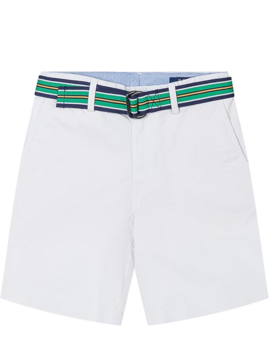 26SS [키즈] 폴로 랄프로렌 쇼츠/버뮤다 323863960 013 DECKWASH WHITE