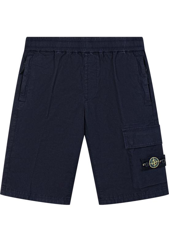 26SS [키즈] 스톤 아일랜드 쇼츠/버뮤다 L1S16L100003S0001 V0020 NAVY BLUE