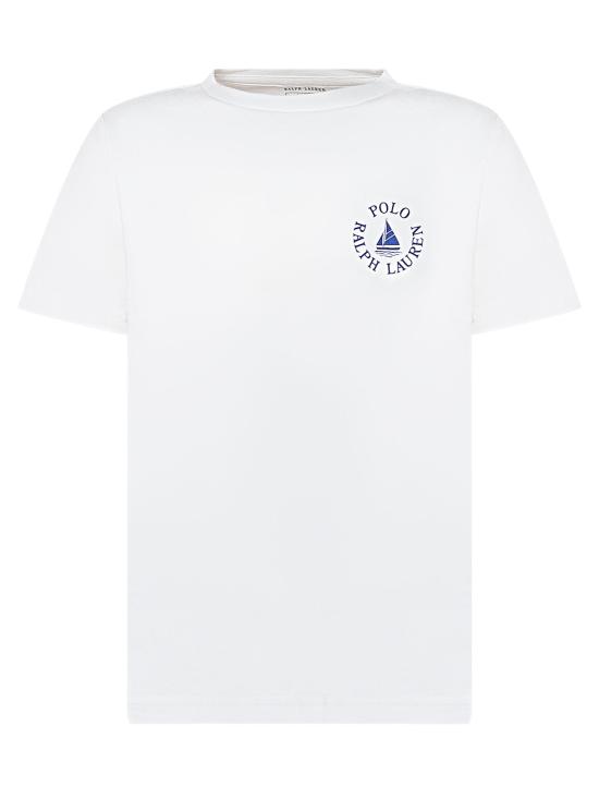 26SS [키즈] 폴로 랄프로렌 티셔츠 322A12263 002 DECKWASH WHITE