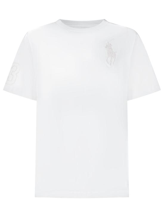 26SS [키즈] 폴로 랄프로렌 티셔츠 323832907 505 DECKWASH WHITE C8228