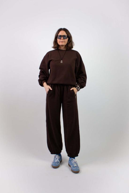  르 본 숍 스트레이트 팬츠 Le Bon Shoppe 프렌치 테리 벌룬 팬츠