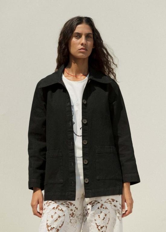  Carleen 데님 자켓 칼린 홀트 작업복 재킷