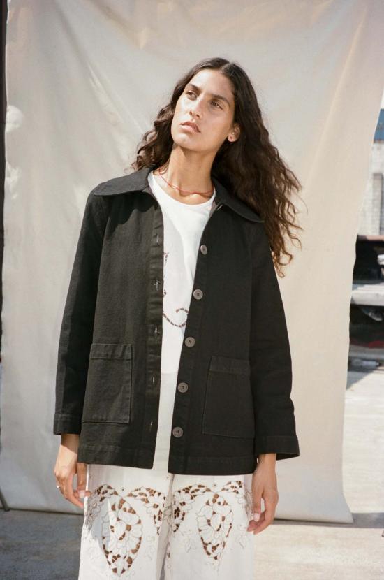  Carleen 데님 자켓 칼린 홀트 작업복 재킷 - OTHER BRANDS