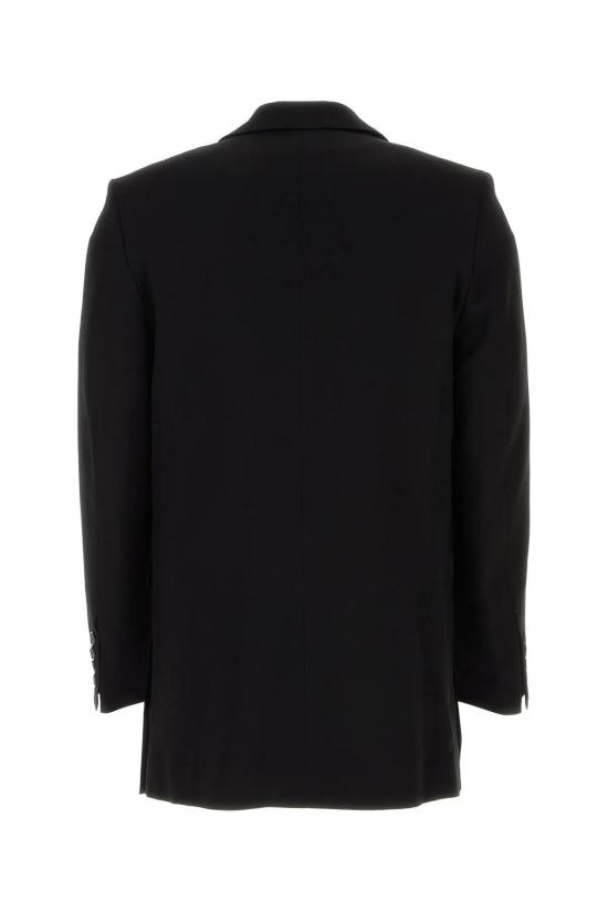  아미 수트 자켓 알렉상드르 마티우시 울 블레이저 블랙 - AMI