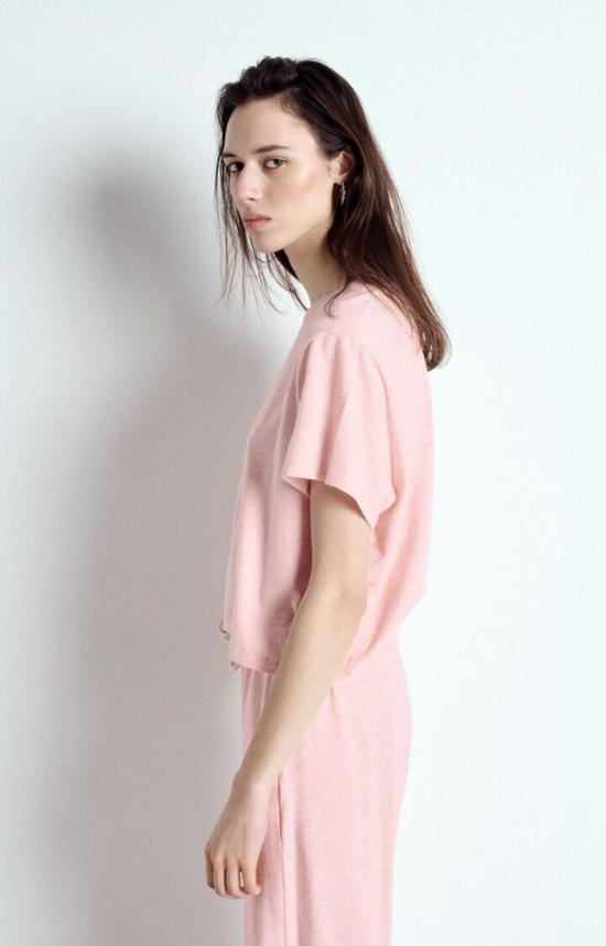  아메리칸 빈티지 반팔 티셔츠 이파우드 크롭 티셔츠 - AMERICAN VINTAGE