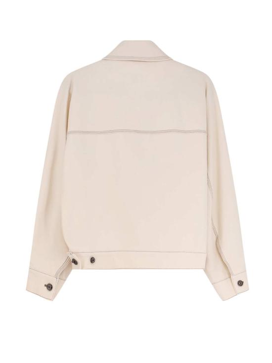  막스마라 자켓 막스 마라 맥스페네타레 저지 재킷 아이보리 - MAX MARA