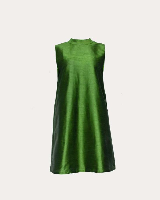  프란체스 발렌타인 숏 원피스 프랜시스 발렌타인 디플로맷 미니 드레스 그린 - FRANCES VALENTINE