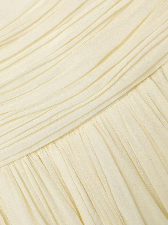 26SS 셀프 포트레이트 미디 원피스 SS26265XY YELLOW Yellow - SELF PORTRAIT