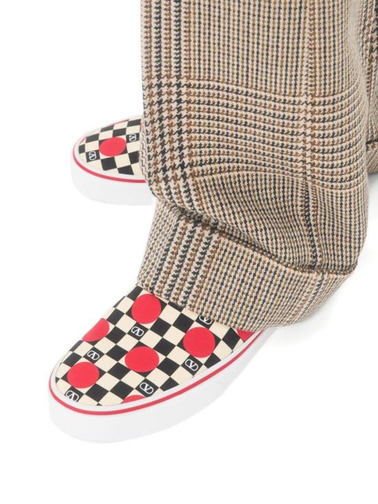  발렌티노 가라바니 뮬/슬리퍼 X 반스 캔버스 슬립온 스니커즈 화이트 - VALENTINO GARAVANI