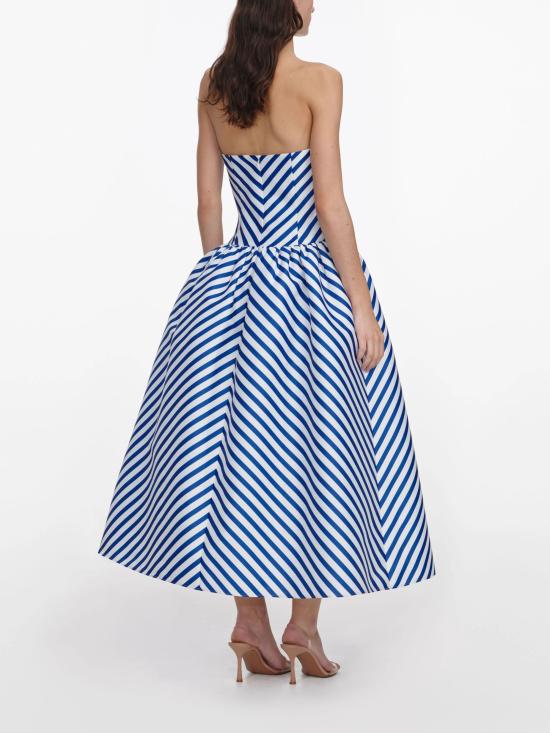 26SS 셀프 포트레이트 미디 원피스 SS26158MAN NAVY Blue - SELF PORTRAIT