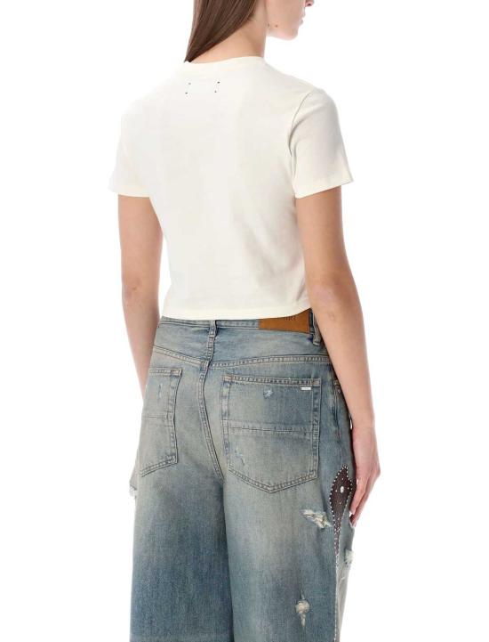  아미리 반팔 티셔츠 할리우드 베이비 티 린넨 - AMIRI