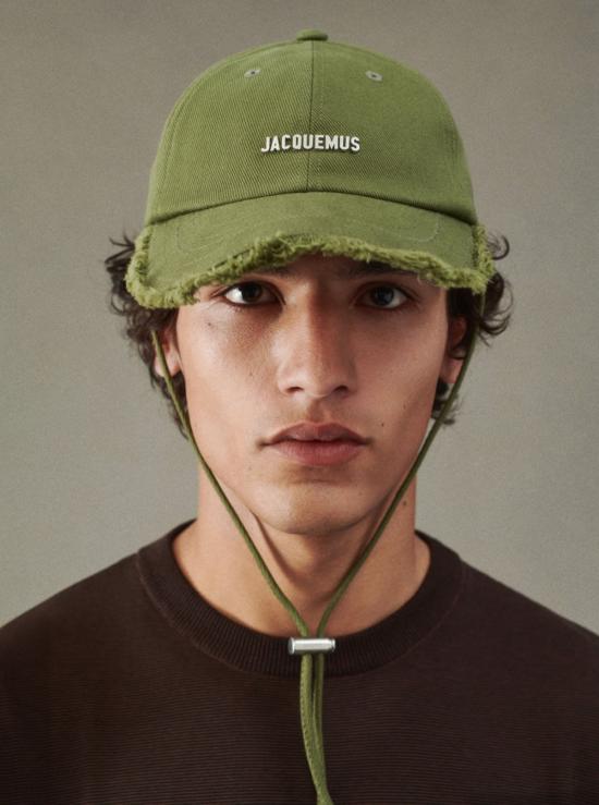  자크뮈스 모자 Jacquemus Le Casquette Artichaut 야구  그린 - JACQUEMUS