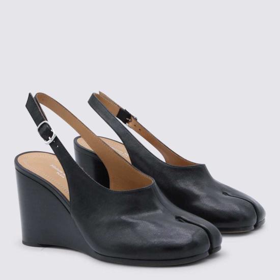  마르지엘라 샌들 메종   블랙 - MAISON MARGIELA