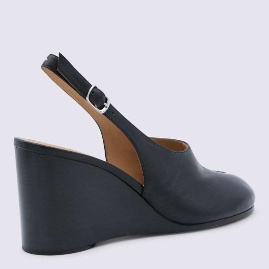  마르지엘라 샌들 메종   블랙 - MAISON MARGIELA