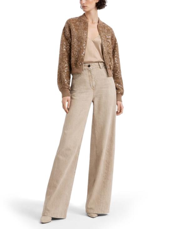 26SS 브루넬로 쿠치넬리 데님 팬츠 MA095P4059 C9037 BEIGE - BRUNELLO CUCINELLI