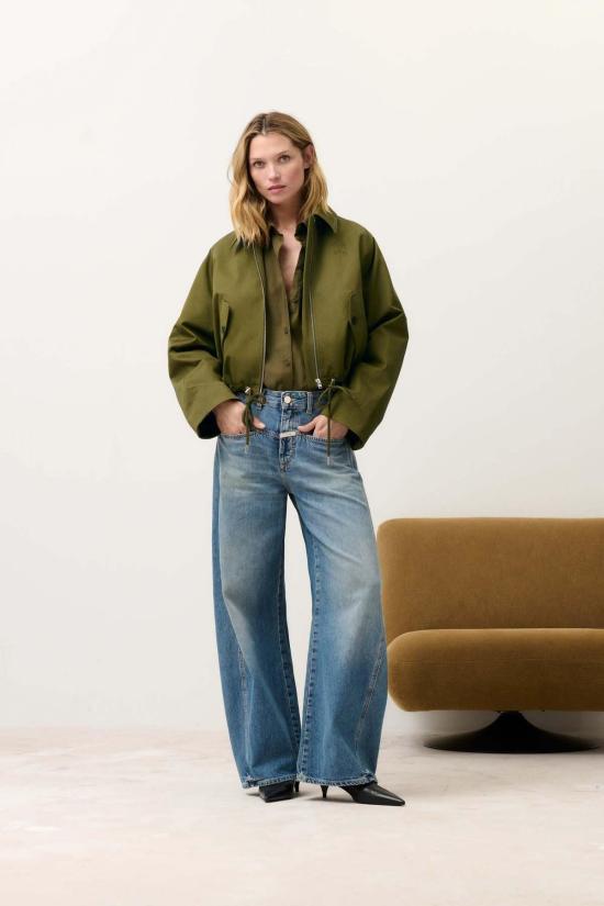  클로즈드 데님 팬츠 토리 X 진스 미드 블루 - CLOSED