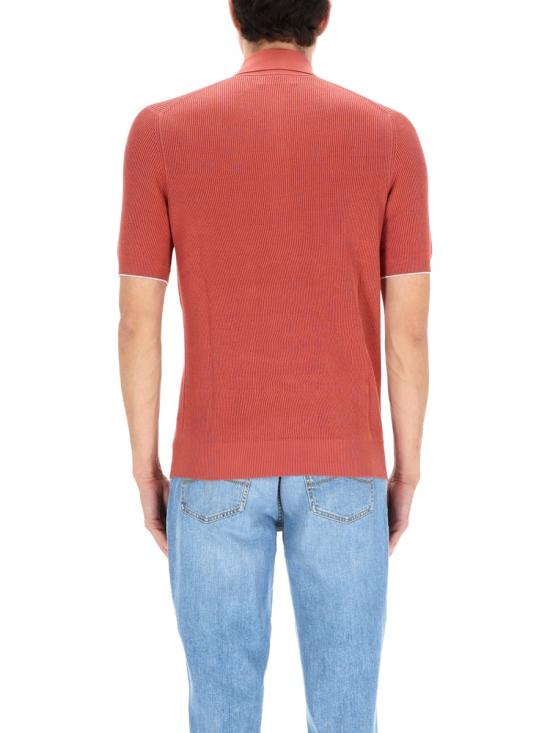 26SS 브루넬로 쿠치넬리 폴로 티셔츠 M29400025 CIJ11 RED - BRUNELLO CUCINELLI
