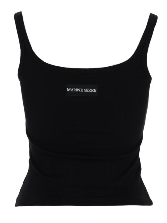 26SS 마린세르 민소매 티셔츠 WTO507A CJER0011BK99 BLACK - MARINE SERRE