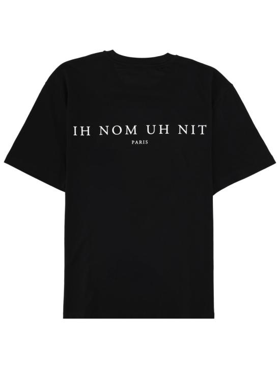 26SS 이놈어닛 반팔 티셔츠 NUS26289 009 BLACK - IH NOM UH NIT