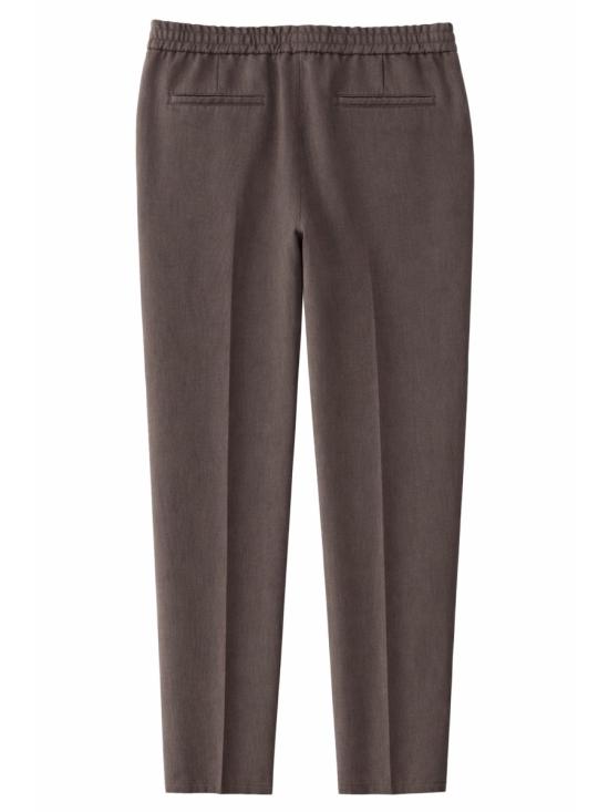 26SS 브루넬로 쿠치넬리 스트레이트 팬츠 M243DE1710 C6046 BROWN - BRUNELLO CUCINELLI