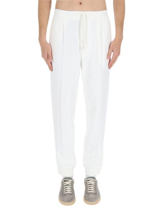 26SS 브루넬로 쿠치넬리 스트레이트 팬츠 MW8633268G C7220 WHITE - BRUNELLO CUCINELLI