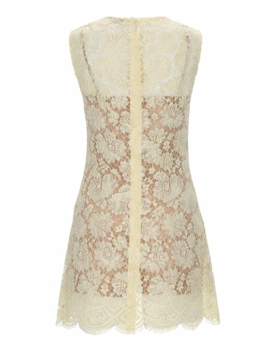 26SS 셀프 포트레이트 미디 원피스 RS26 217S Y YELLOW - SELF PORTRAIT