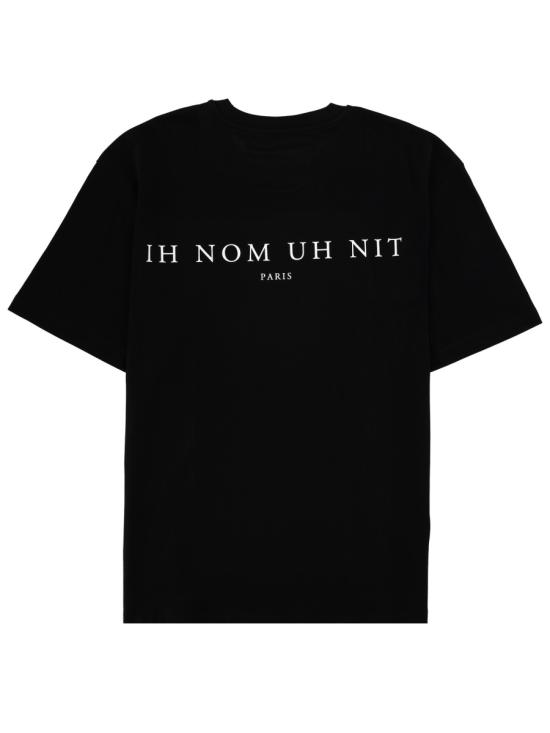 26SS 이놈어닛 반팔 티셔츠 NUS26292 009 BLACK - IH NOM UH NIT